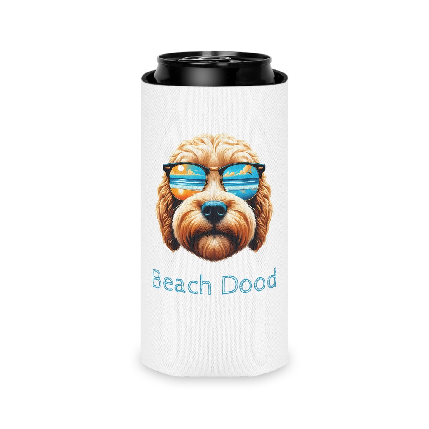 Beach Dood Can Cooler