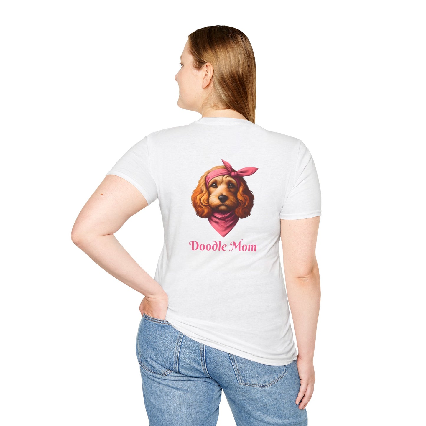 Doodle Mom Unisex Softstyle T-Shirt