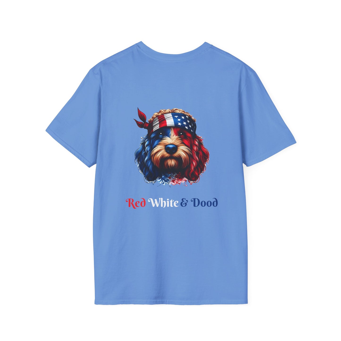 Red White and Dood Unisex Softstyle T-Shirt