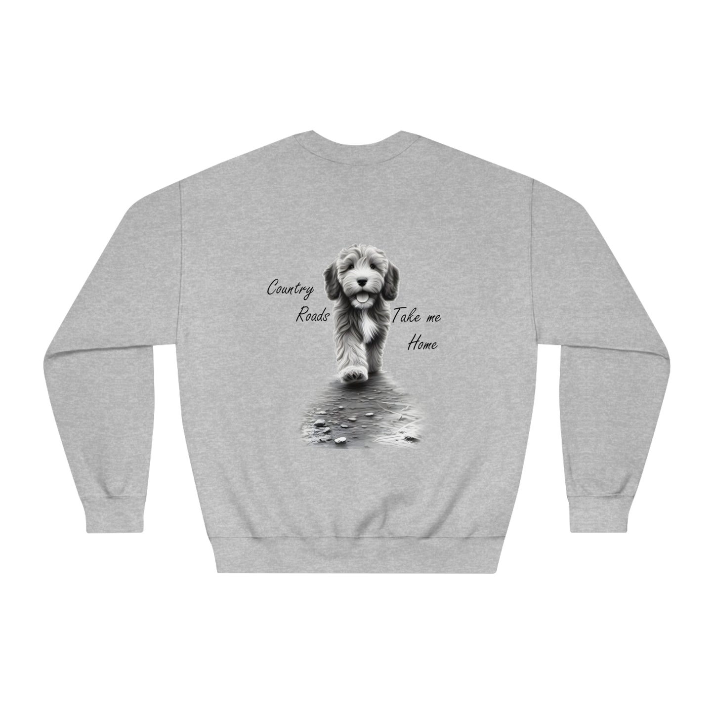 Country Roads Take Me Home Unisex DryBlend® Crewneck Sweatshirt