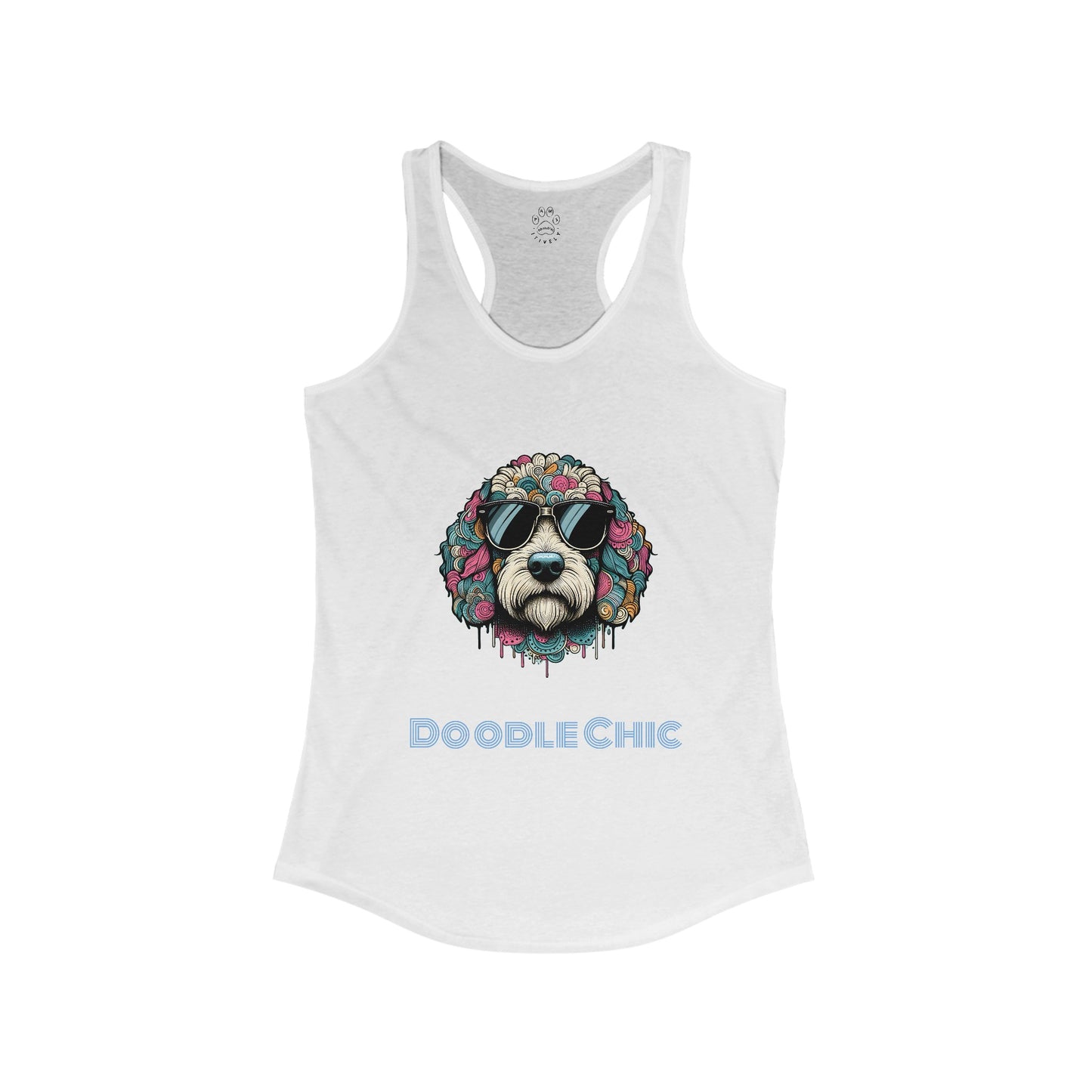 Doodle Chic Women's Ideal Racerback Tank