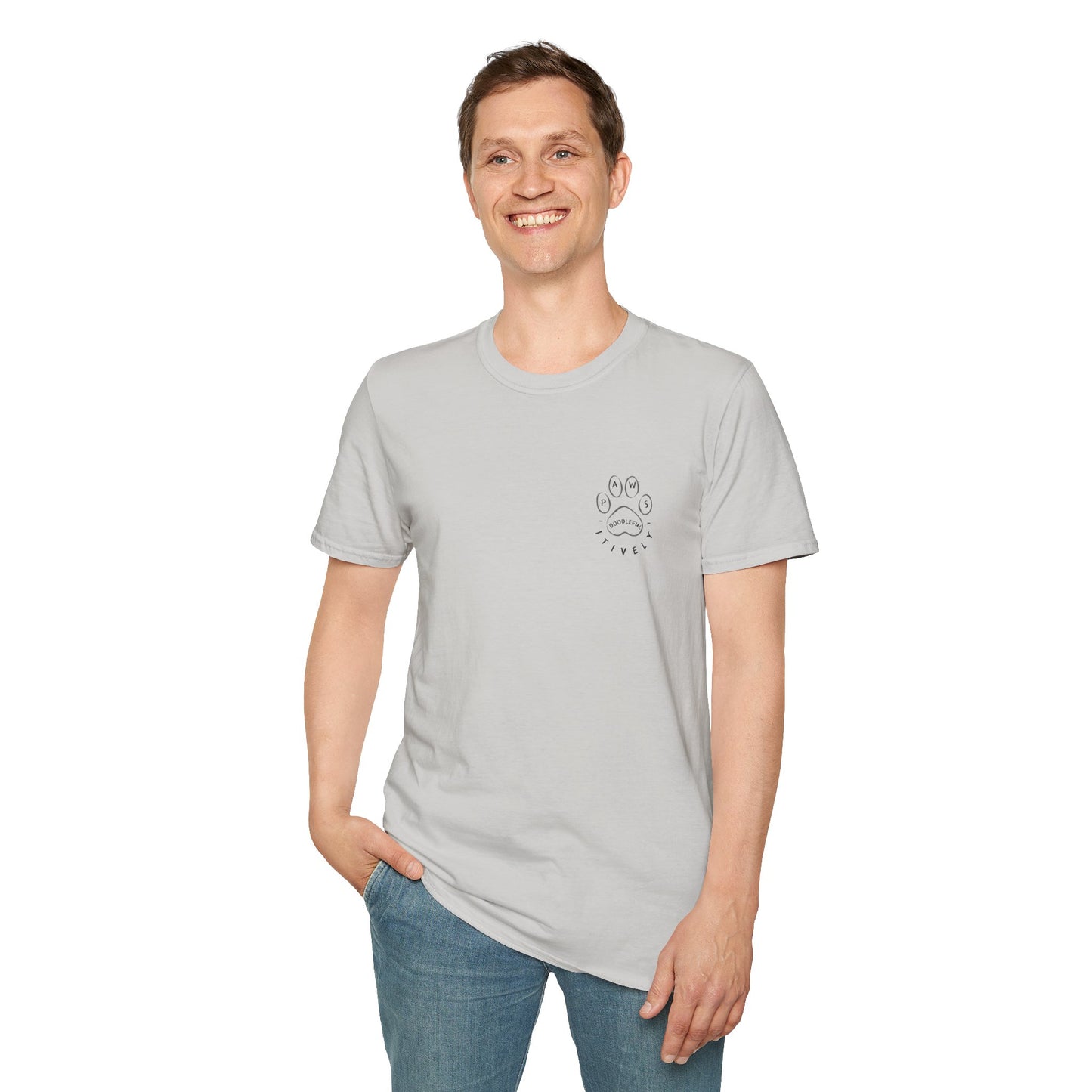 Red White and Dood Unisex Softstyle T-Shirt