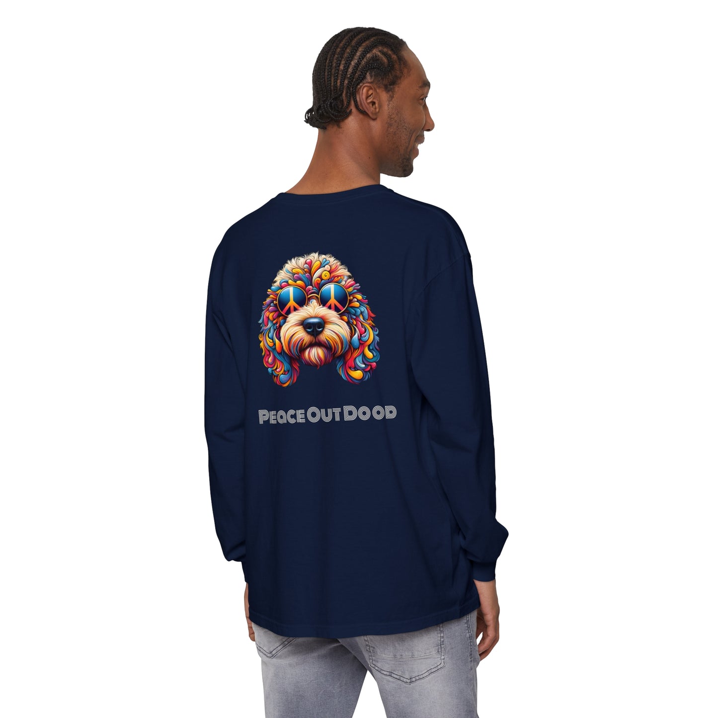 Peace Out Dood Unisex Long Sleeve T-Shirt