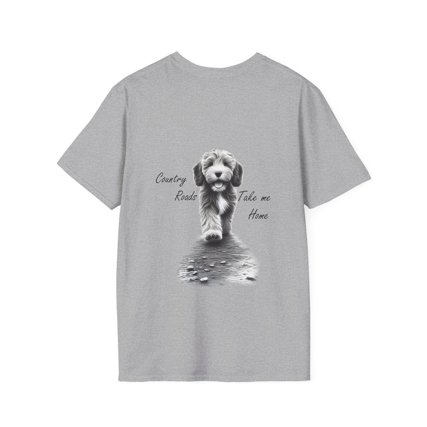 Country Roads Take Me Home Unisex Softstyle T-Shirt