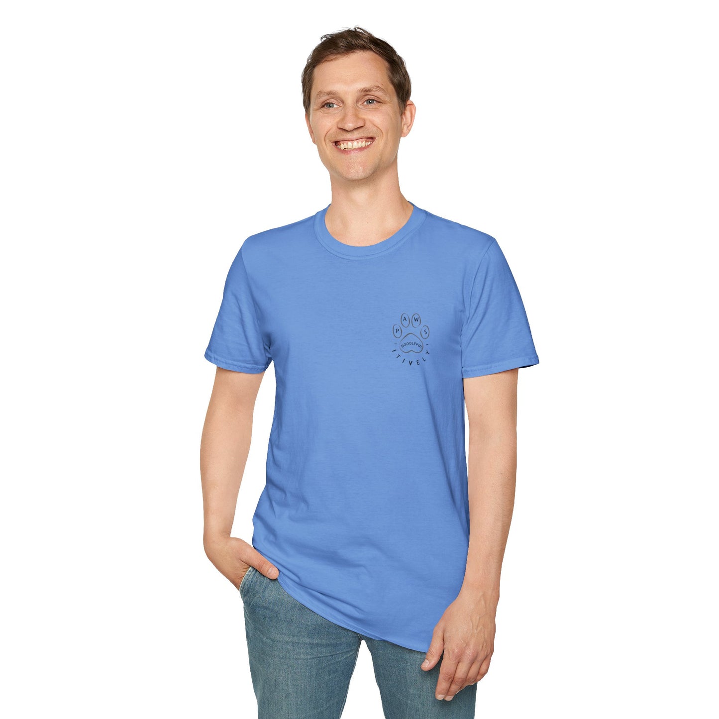 Red White and Dood Unisex Softstyle T-Shirt