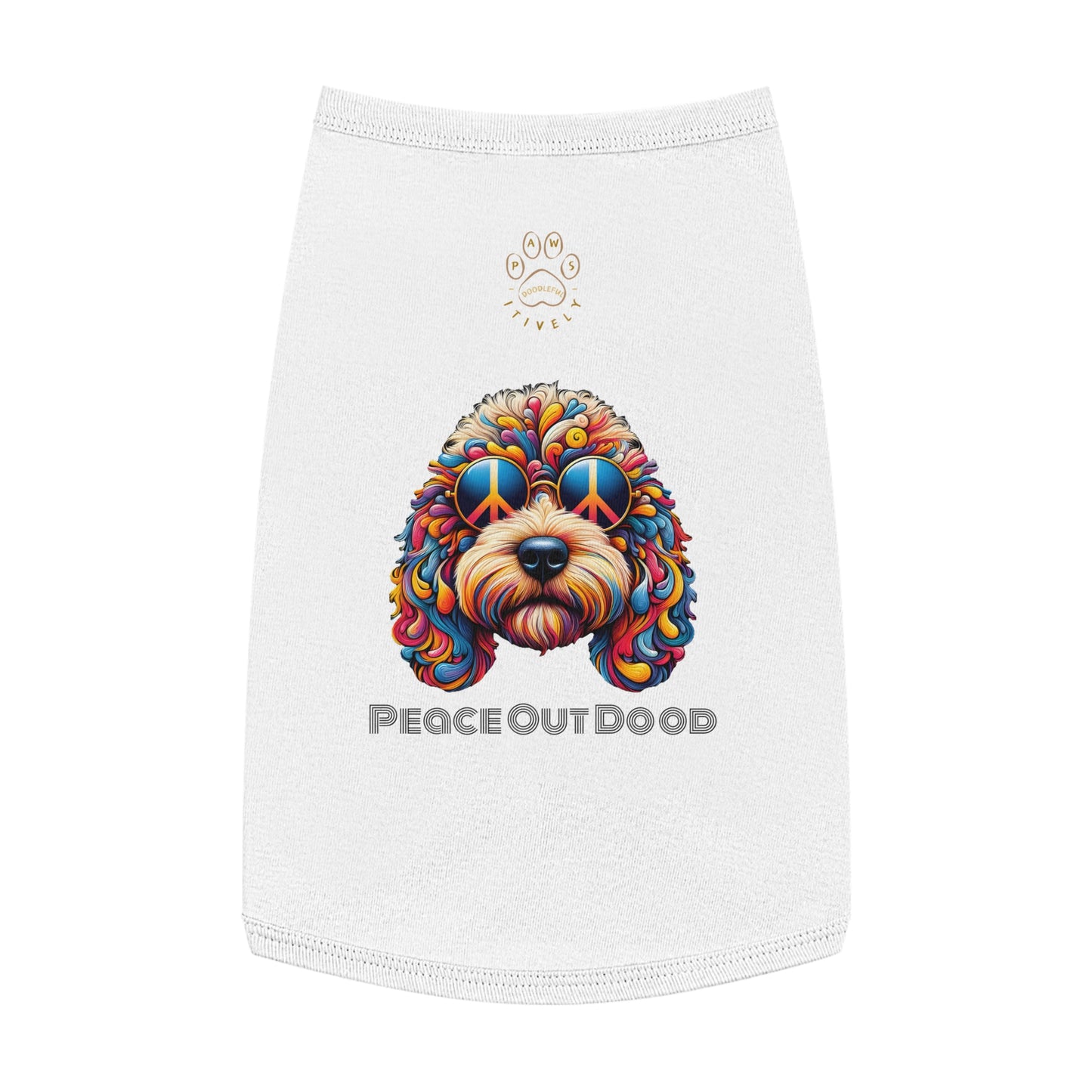 Peace Out Dood Pet Tank Top