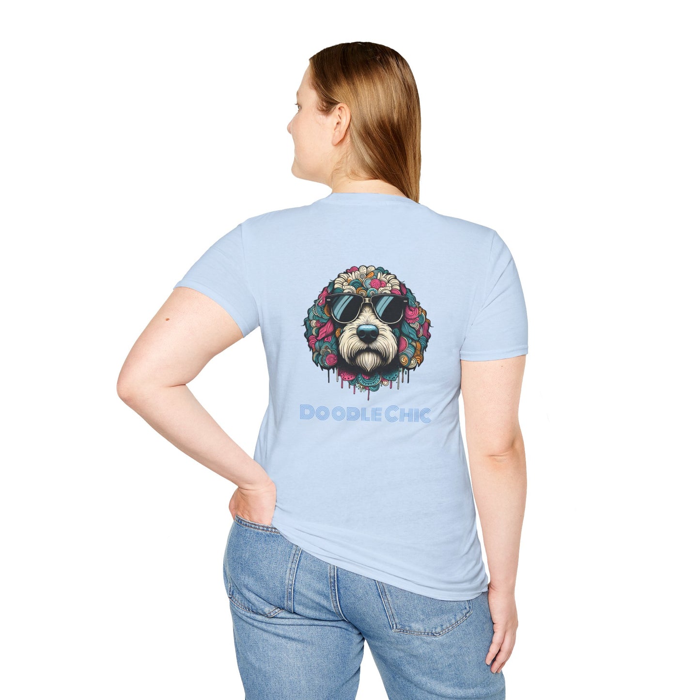 Doodle Chic Unisex Softstyle T-Shirt