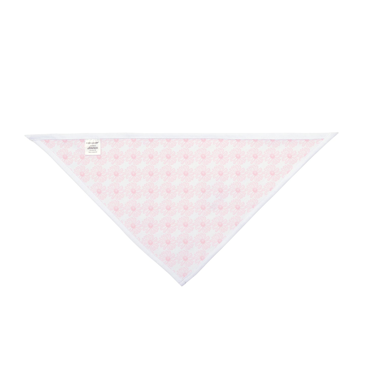 Pink Flower Pet Bandana