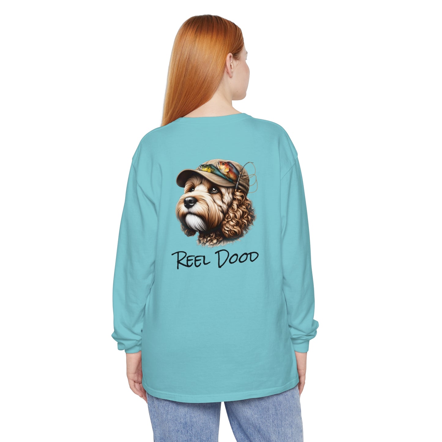 Reel Dood Unisex Garment-dyed Long Sleeve T-Shirt