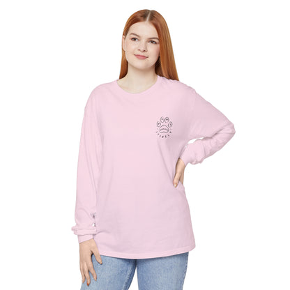 Love Struck Dood Unisex Garment-dyed Long Sleeve T-Shirt