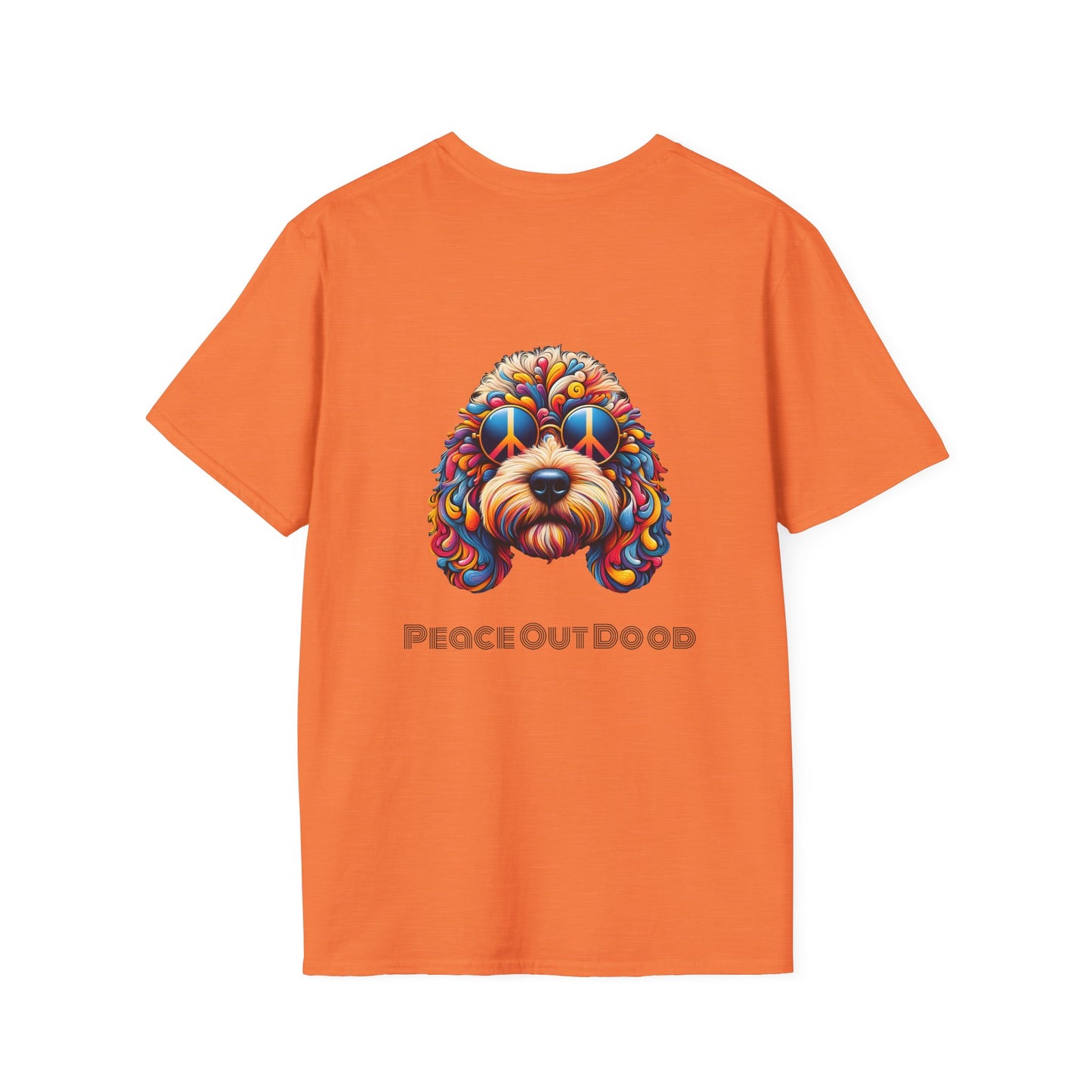 Peace Out Dood Unisex Softstyle T-Shirt