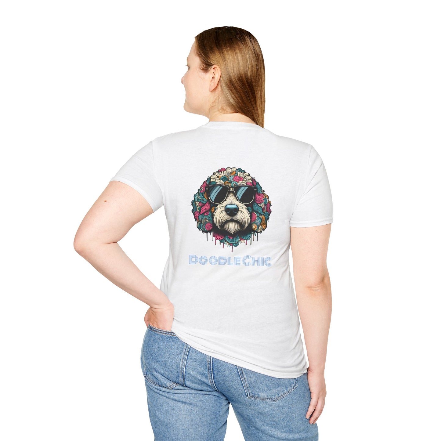 Doodle Chic Unisex Softstyle T-Shirt
