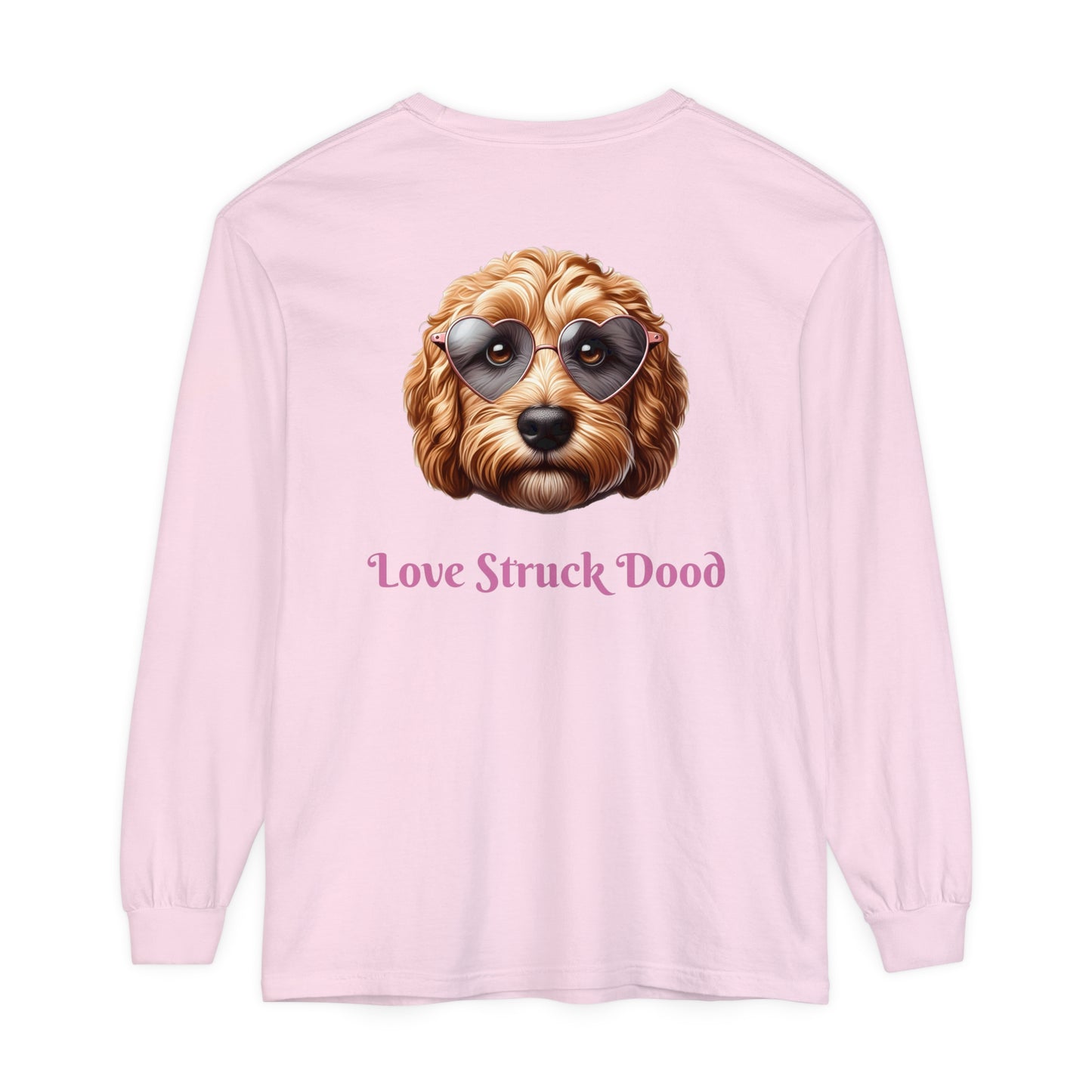 Love Struck Dood Unisex Garment-dyed Long Sleeve T-Shirt