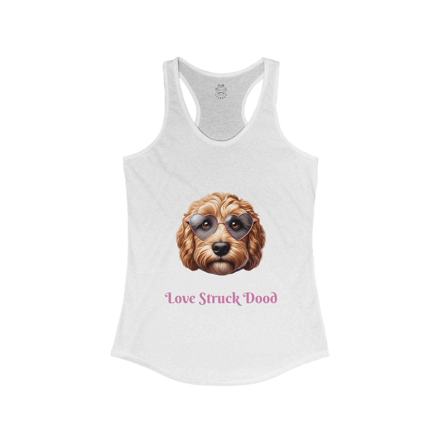 Love Struck Dood Women's Ideal Racerback Tank