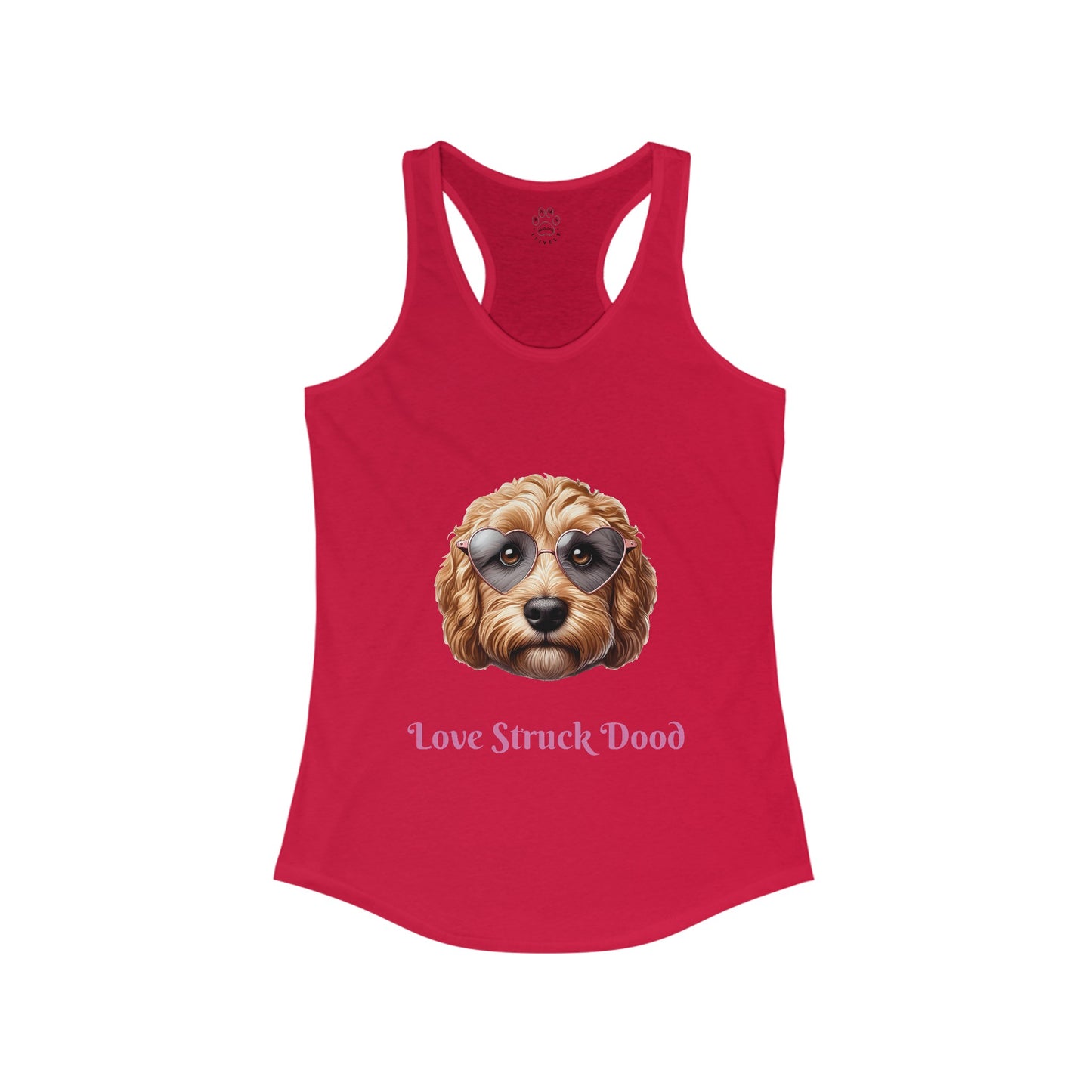 Love Struck Dood Women's Ideal Racerback Tank