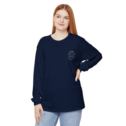 Mountain Dood Unisex Garment-dyed Long Sleeve T-Shirt