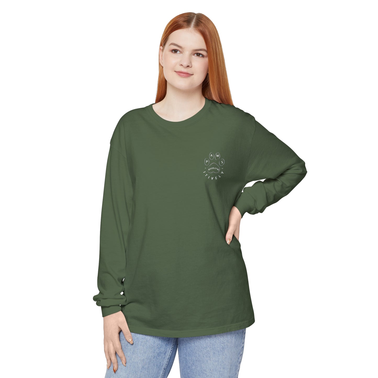 Mountain Dood Unisex Garment-dyed Long Sleeve T-Shirt