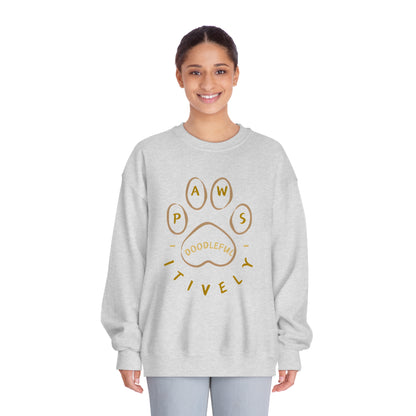 Pawsitively Doodleful Unisex DryBlend® Crewneck Sweatshirt