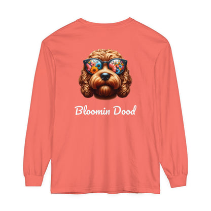 Bloomin Dood Unisex Garment-dyed Long Sleeve T-Shirt