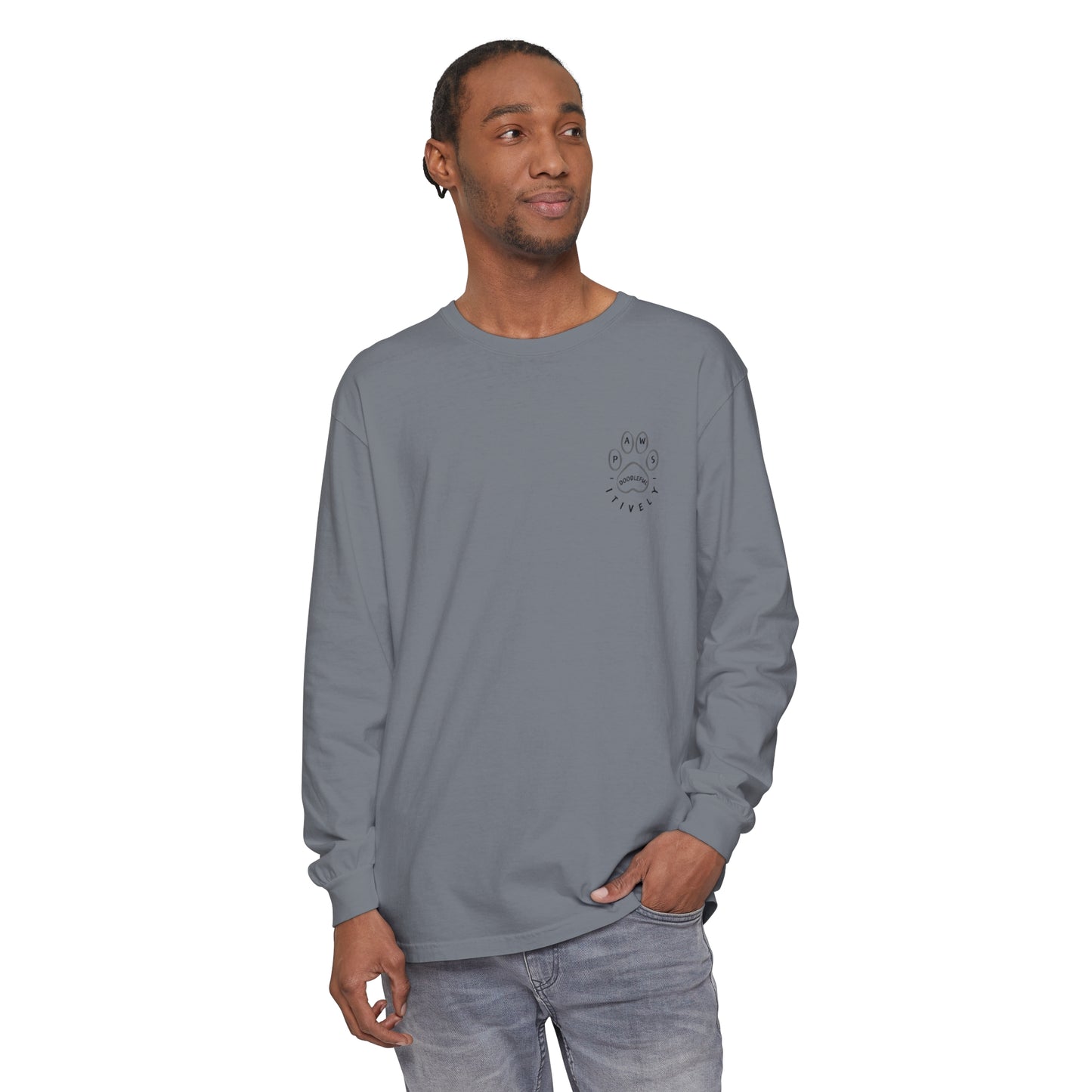 Bloomin Dood Unisex Garment-dyed Long Sleeve T-Shirt