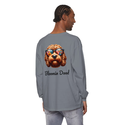 Bloomin Dood Unisex Garment-dyed Long Sleeve T-Shirt