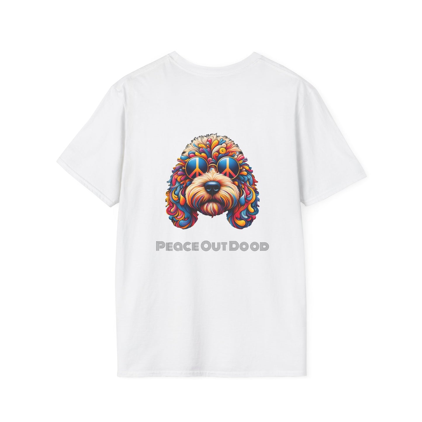 Peace Out Dood Unisex Softstyle T-Shirt