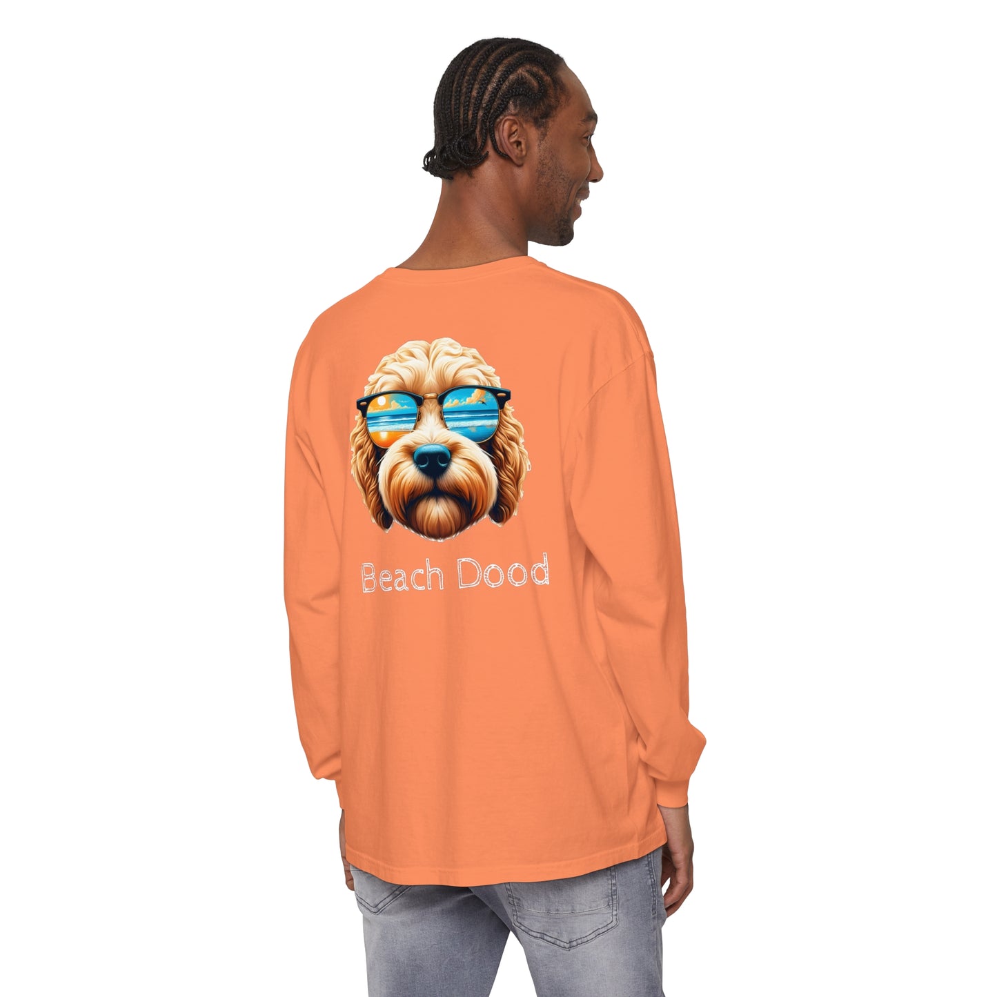 Beach Dood Unisex Garment-dyed Long Sleeve T-Shirt