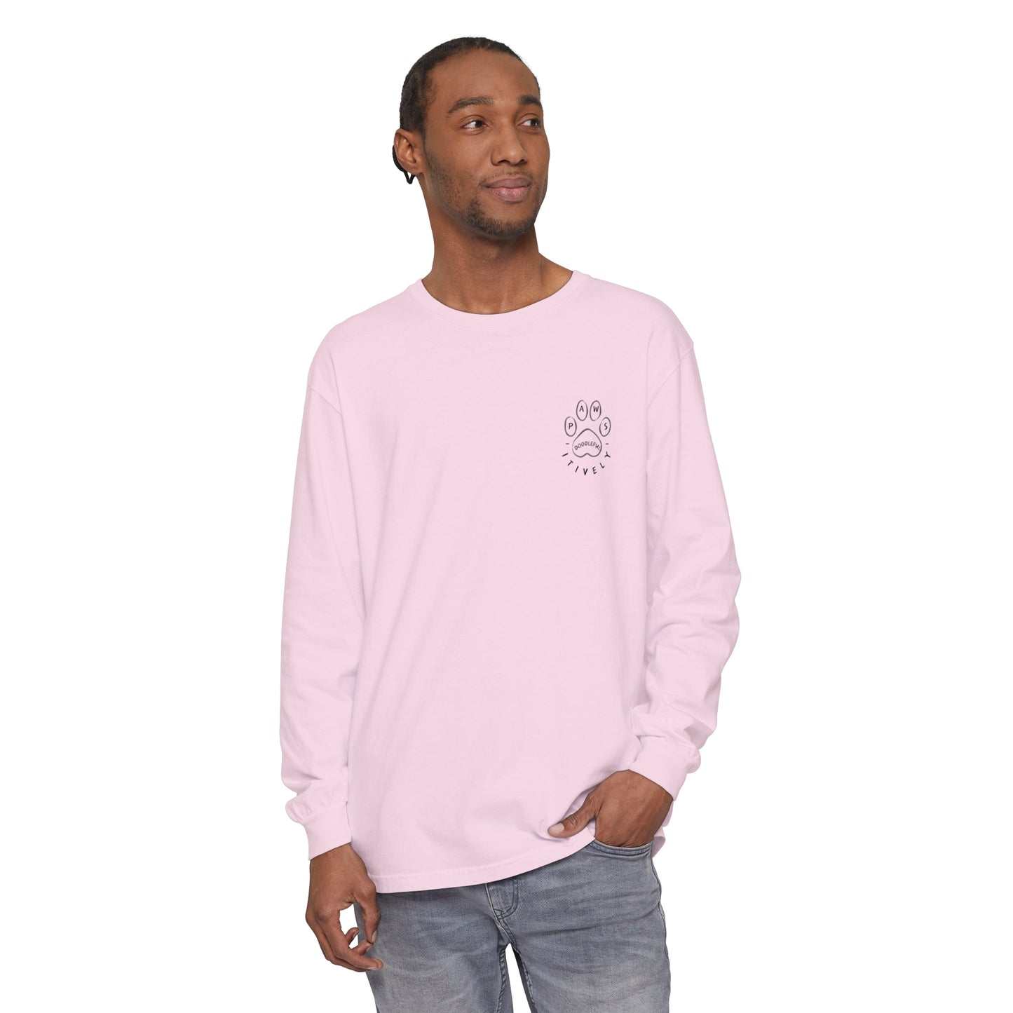 Country Roads Unisex Garment-dyed Long Sleeve T-Shirt