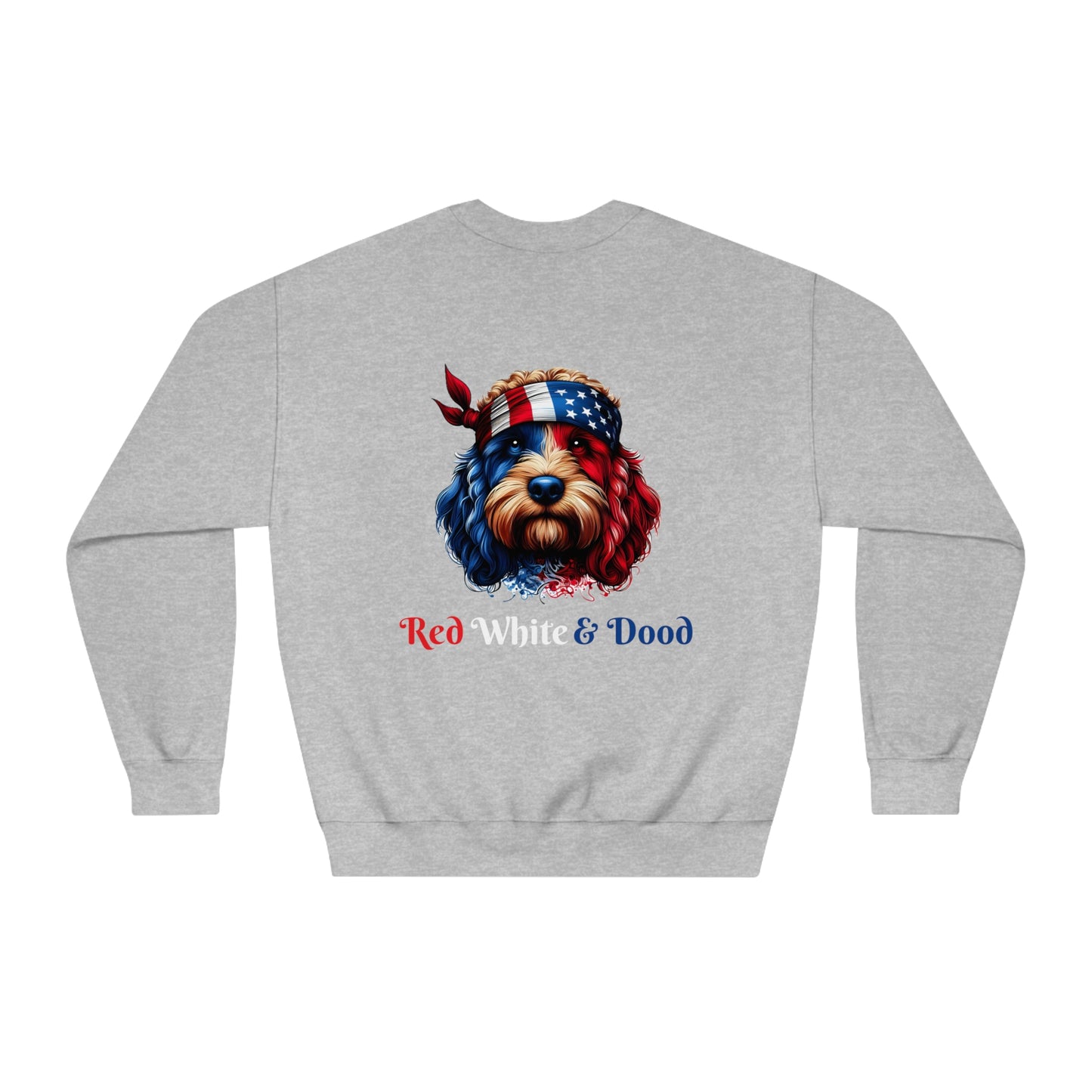 Red White and Dood Unisex DryBlend® Crewneck Sweatshirt