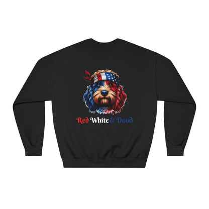 Red White and Dood Unisex DryBlend® Crewneck Sweatshirt