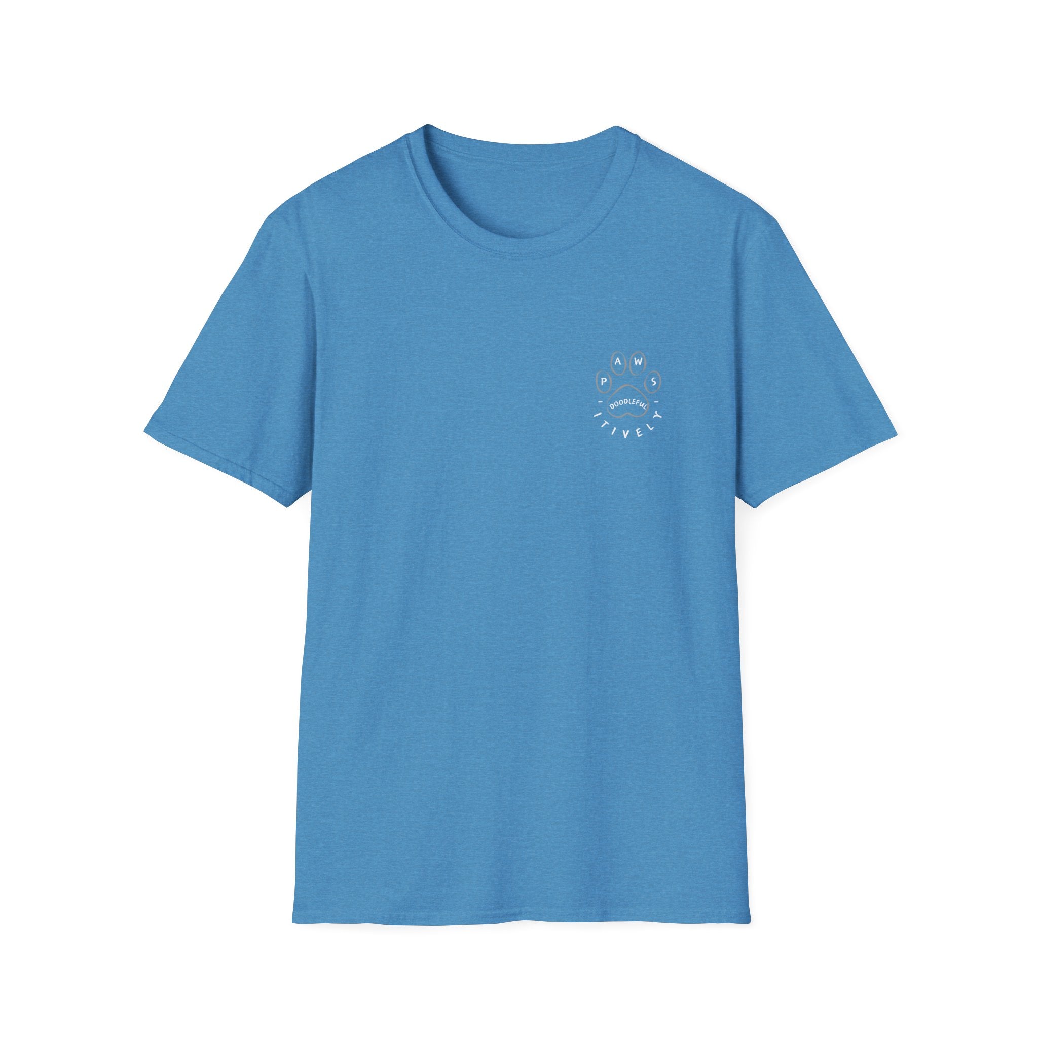 ★Dunst★ UNISEX DRAWING BLOOM TSHIRT MELANGE GREY_UDTS5B126 Men's T-shirt with tattoo graphics | Grey | Diesel