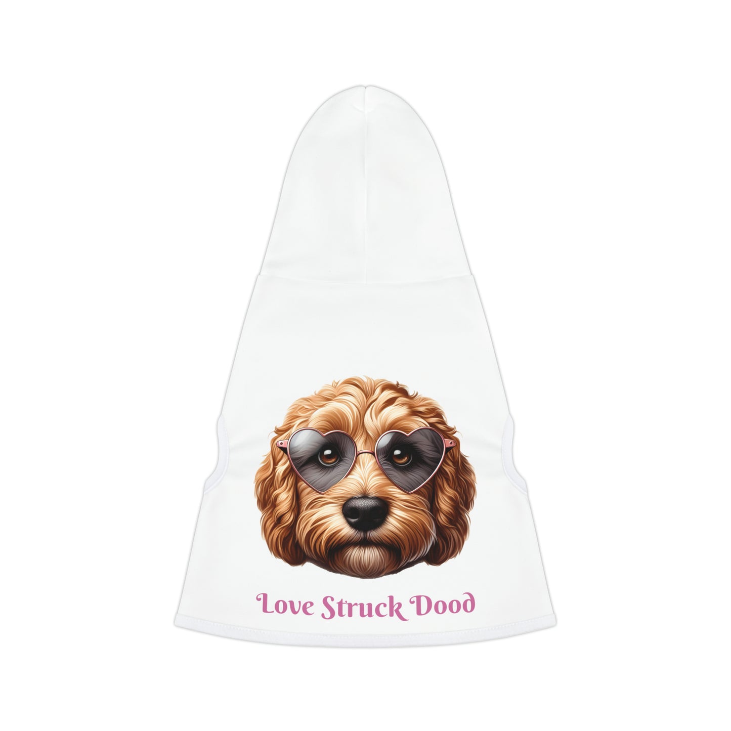 Love Struck Dood Pet Hoodie