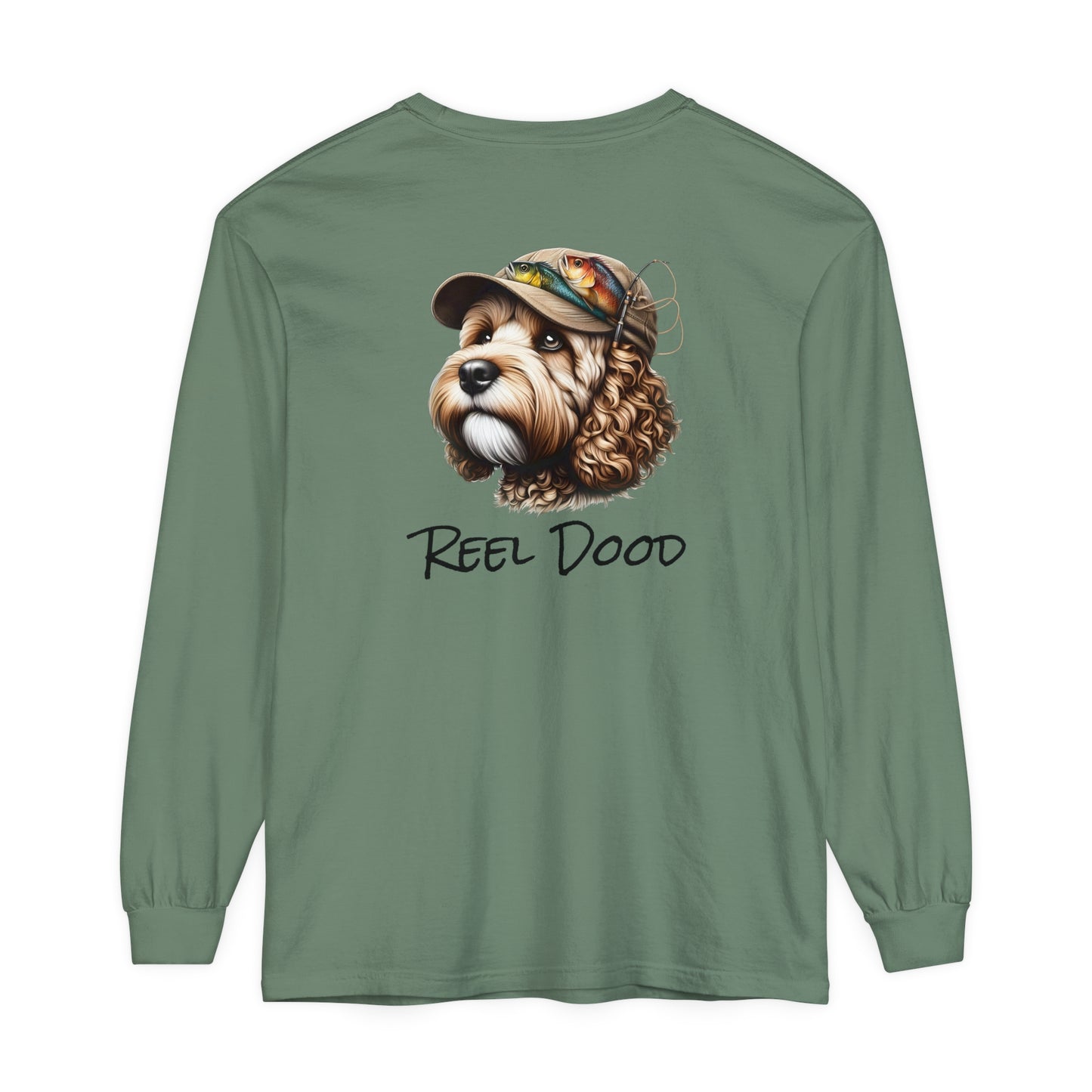 Reel Dood Unisex Garment-dyed Long Sleeve T-Shirt