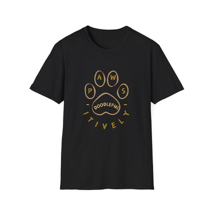 Pawsitively Doodleful Unisex Softstyle T-Shirt