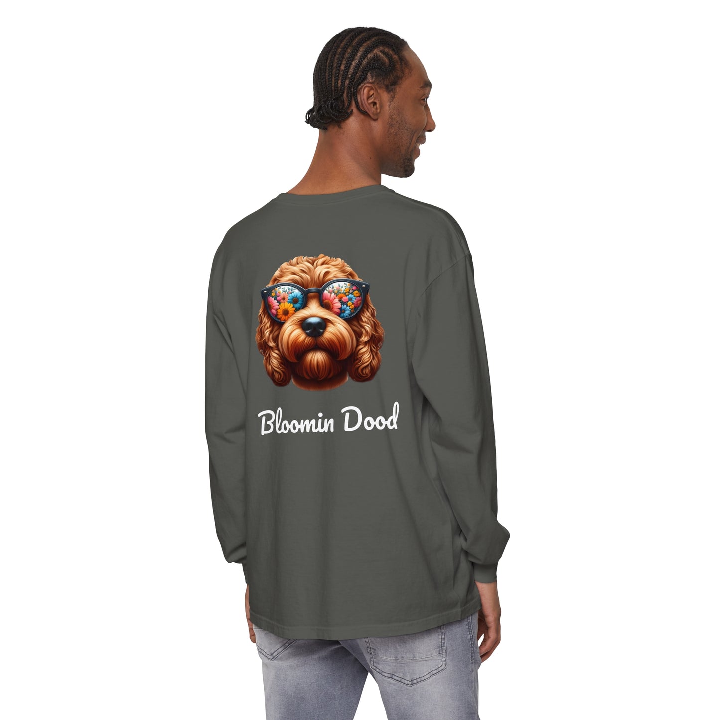 Bloomin Dood Unisex Garment-dyed Long Sleeve T-Shirt