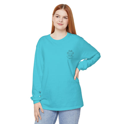 Love Struck Dood Unisex Garment-dyed Long Sleeve T-Shirt