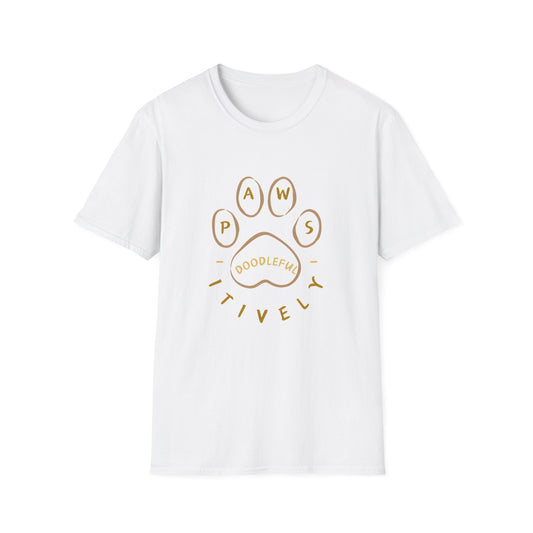 Pawsitively Doodleful Unisex Softstyle T-Shirt