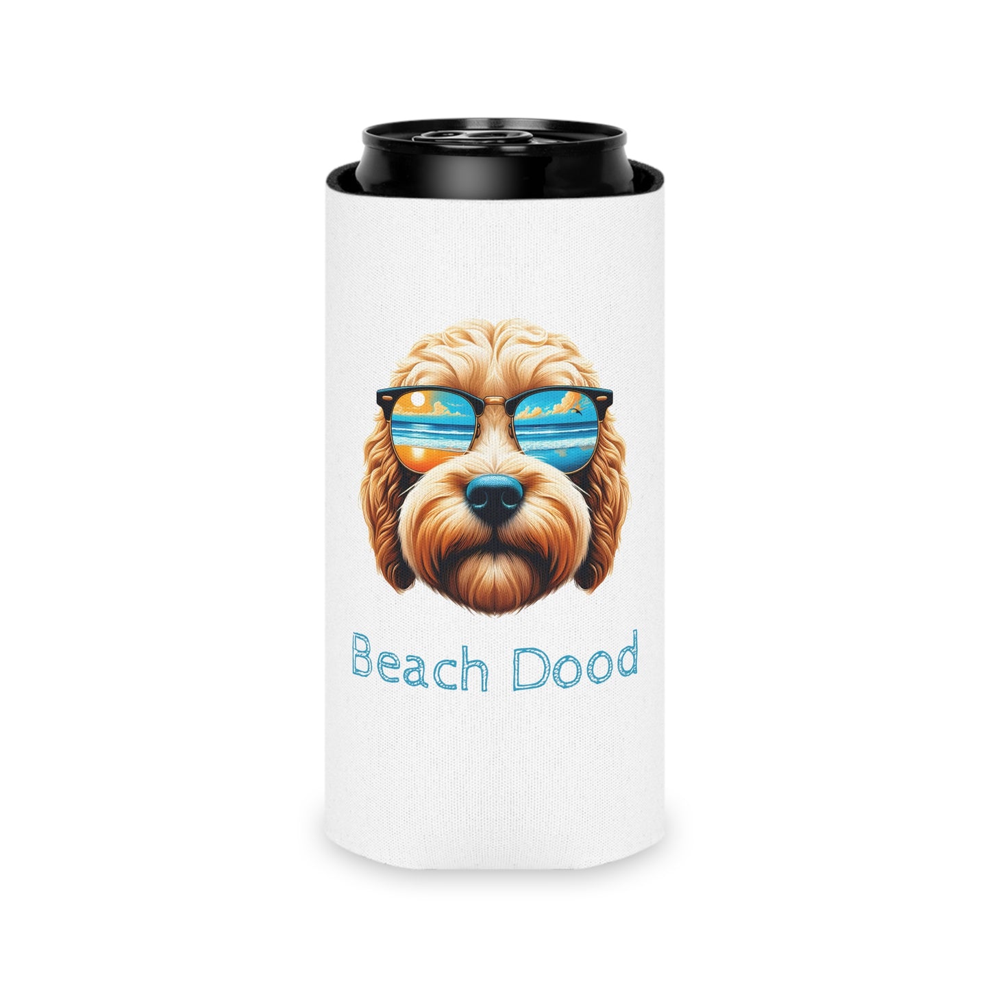 Beach Dood Can Cooler