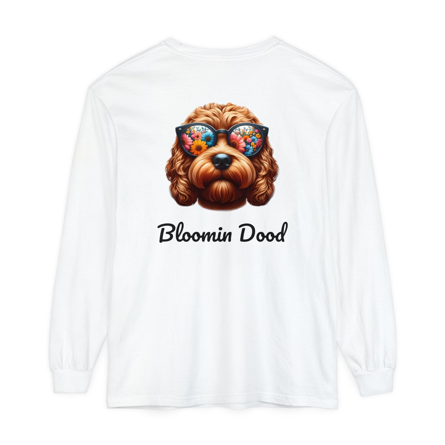 Bloomin Dood Unisex Garment-dyed Long Sleeve T-Shirt