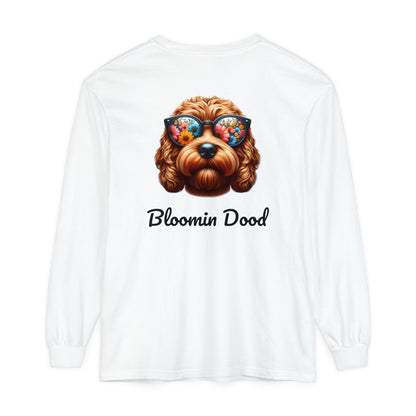 Bloomin Dood Unisex Garment-dyed Long Sleeve T-Shirt