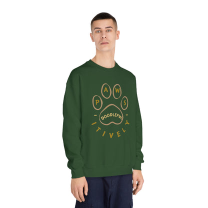 Pawsitively Doodleful Unisex DryBlend® Crewneck Sweatshirt