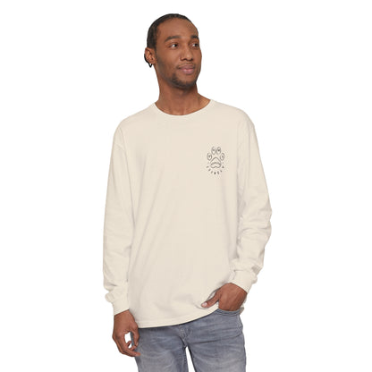 Hey Dood Unisex Garment-dyed Long Sleeve T-Shirt