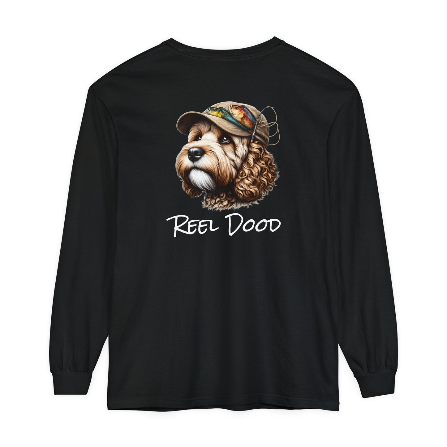 Reel Dood Unisex Garment-dyed Long Sleeve T-Shirt