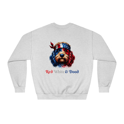 Red White and Dood Unisex DryBlend® Crewneck Sweatshirt