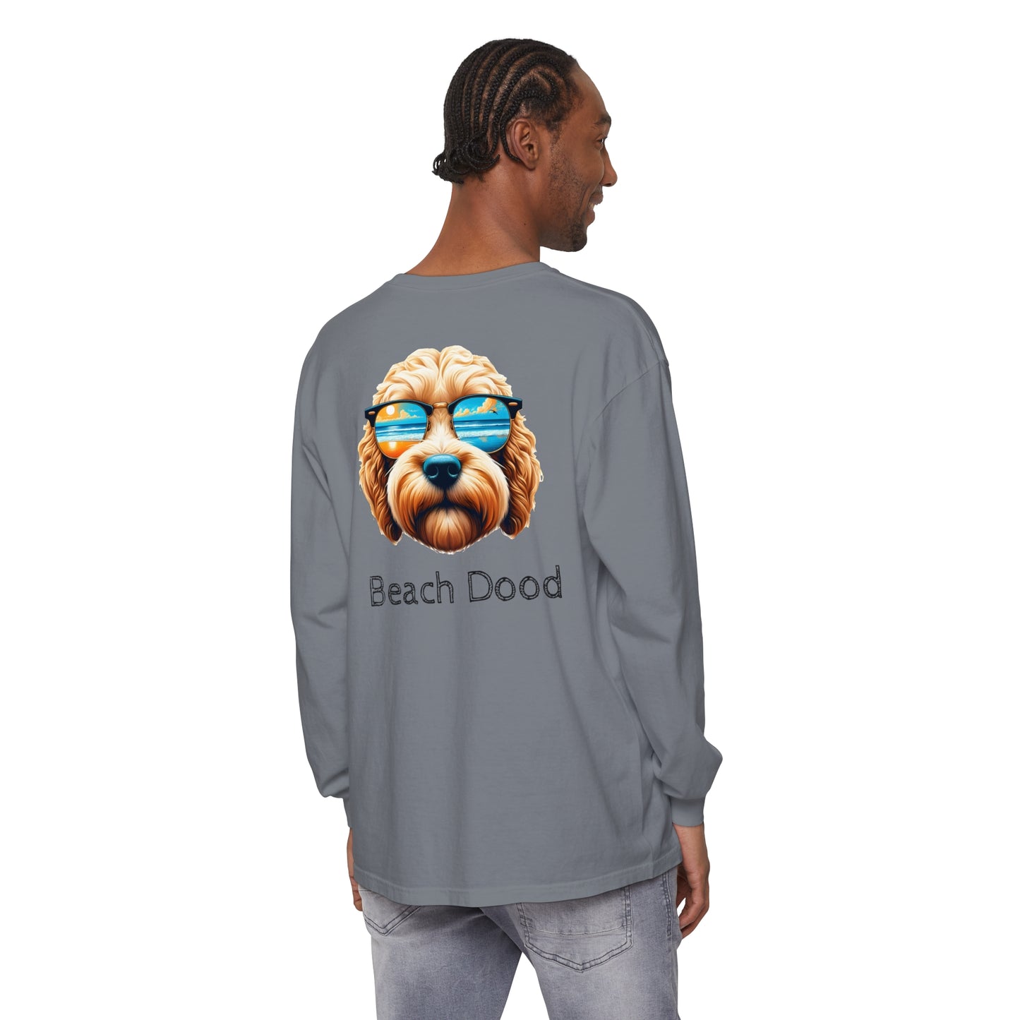 Beach Dood Unisex Garment-dyed Long Sleeve T-Shirt