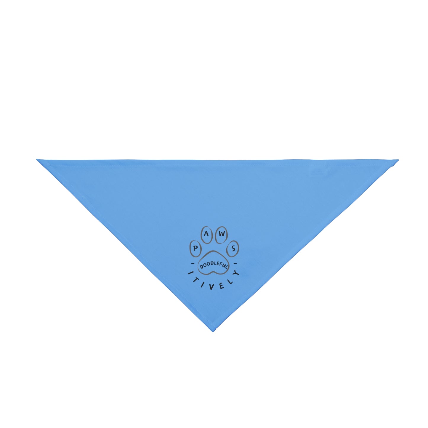 Blue Logo Pet Bandana