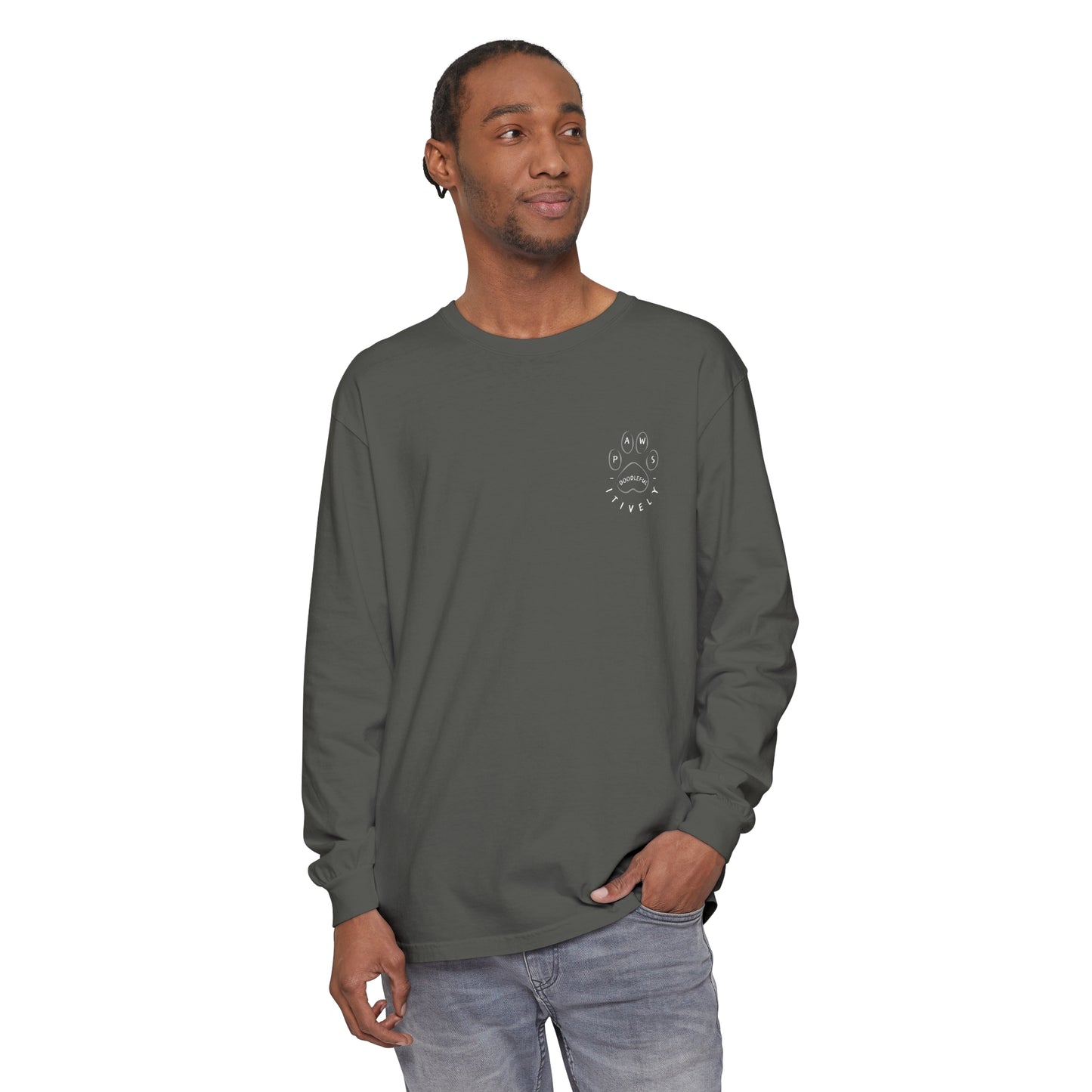 Bloomin Dood Unisex Garment-dyed Long Sleeve T-Shirt