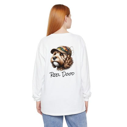 Reel Dood Unisex Garment-dyed Long Sleeve T-Shirt