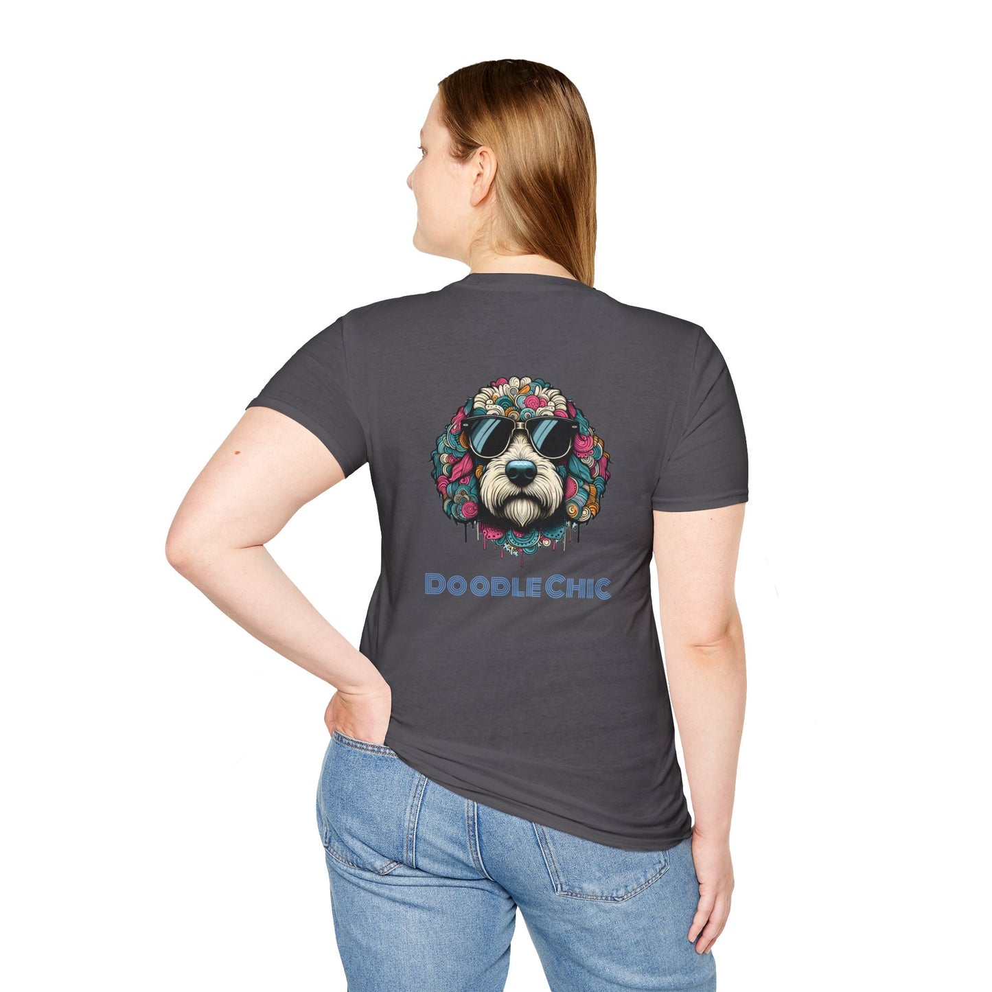 Doodle Chic Unisex Softstyle T-Shirt