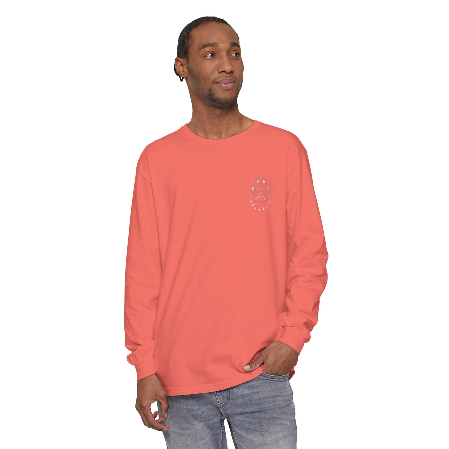 Bloomin Dood Unisex Garment-dyed Long Sleeve T-Shirt